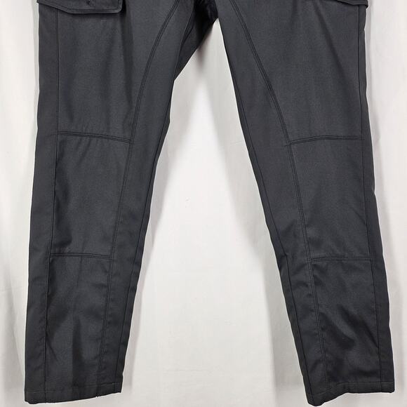 SAKS FIFTH AVENUE MEN'S BLACK MODERN FIT SLACK PANT SIZE 33 WAIST 29 INSEAM - Picture 4 of 13